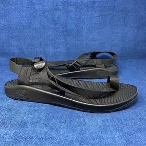 Chaco | Shoes | Chaco Mens Bodhi Sandals All Black Size 1 Us  display picture 2
